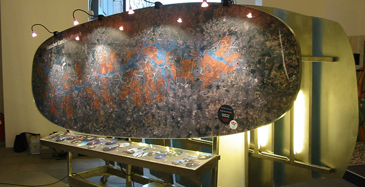 Interactive map shows point of interest and overview of ELP.